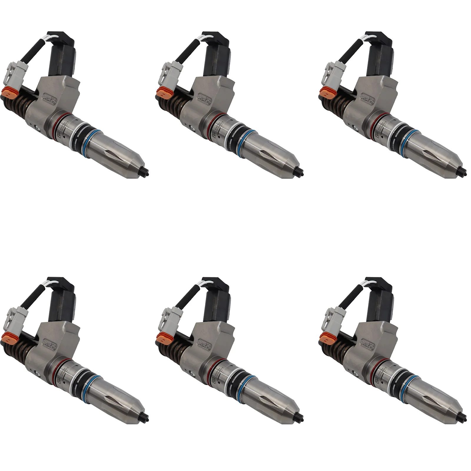 

6PCS Fuel injector 3080766 Compatible for Cummins N14 Engine Trucks