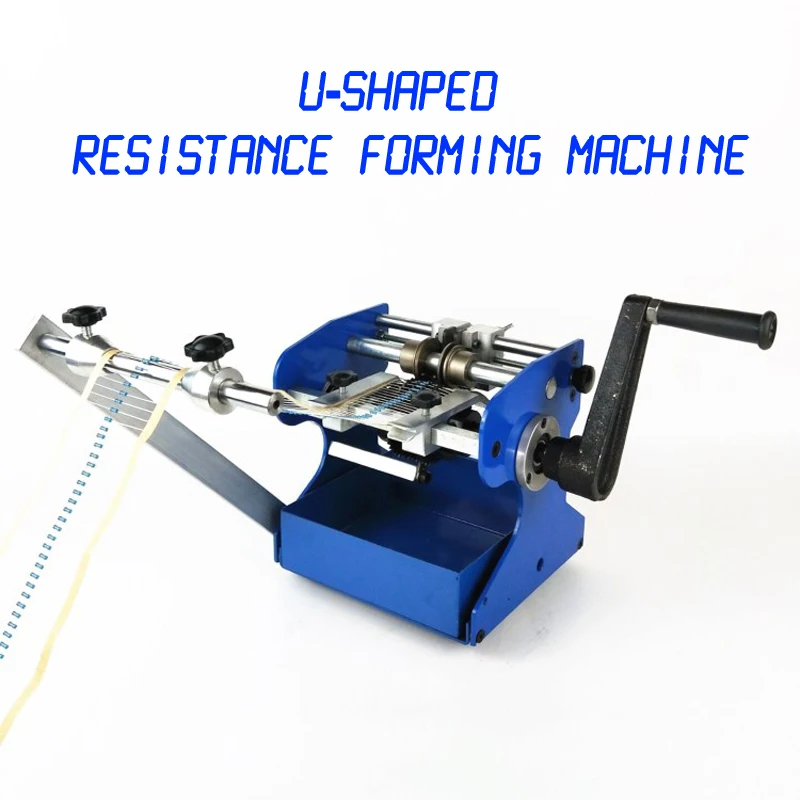 1PC U/F Type Resistor Axial Lead Bend Cut & Form Machine Resistance Forming  U/F Molding Machine