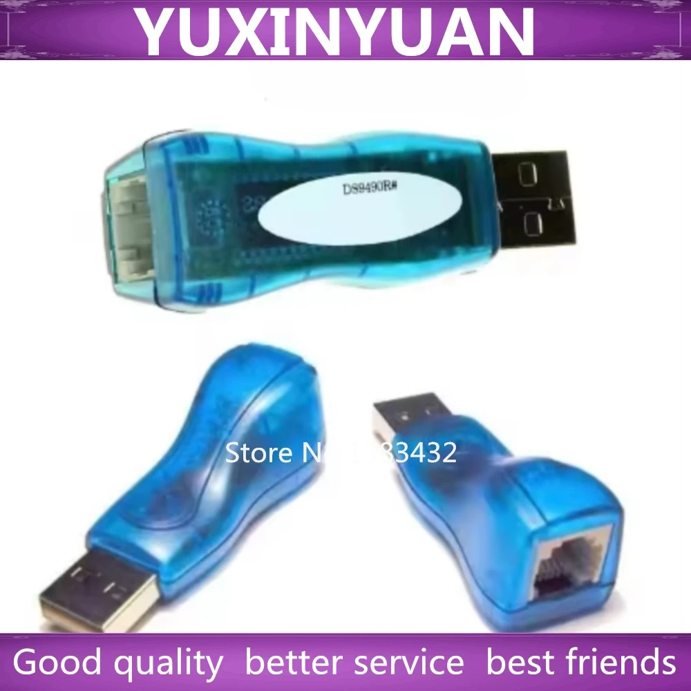 

1PCS/LOT DS9490 RPSTQE new original DS9490 DS9490R 1551C USB 1-Wire RJ11 IC Bridge Chip Host Module Adapter TM free shipping