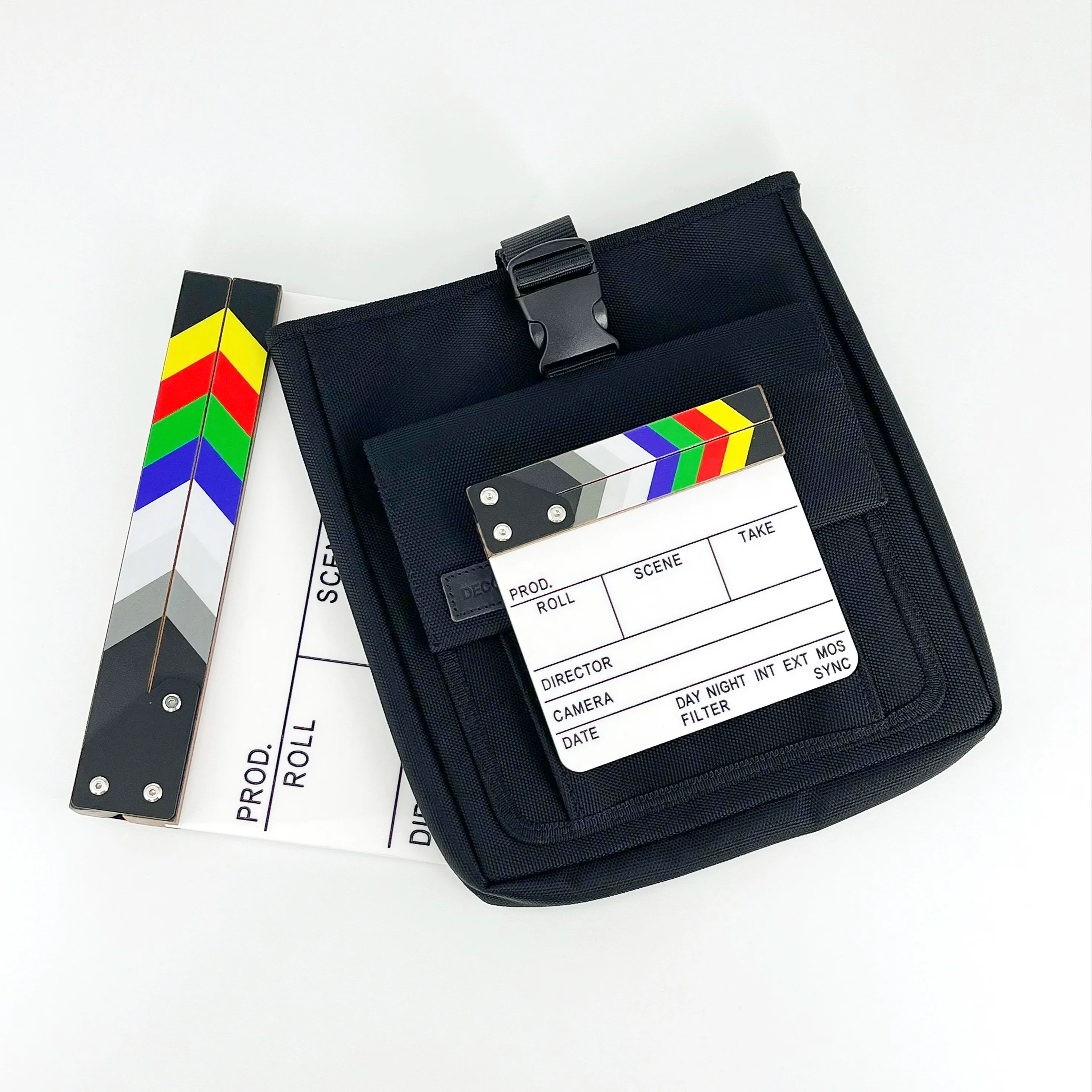 DECOCEAN waist-mounted recording board pack crew Light Crew color paper camera Assistant kit