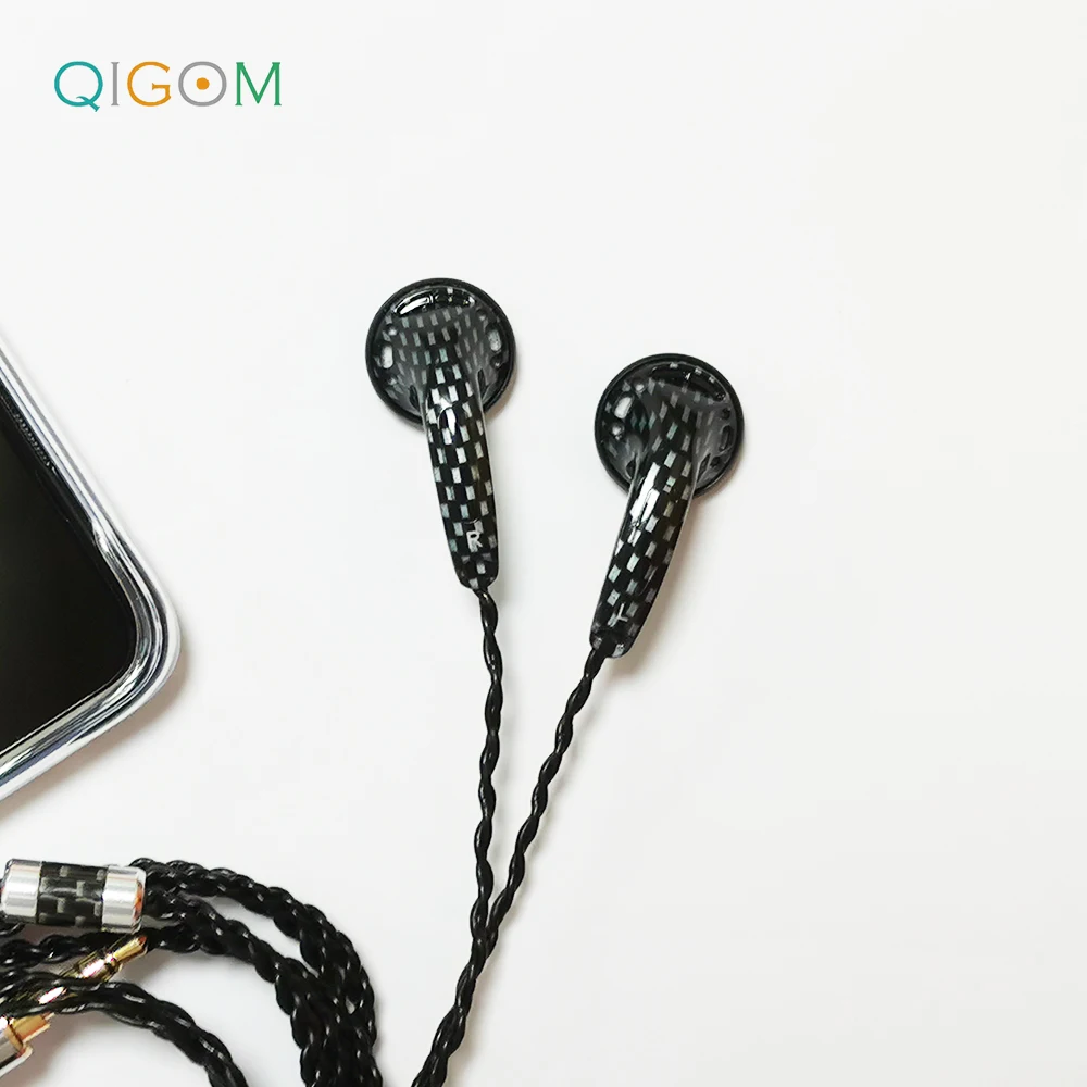 QIGOM Low Impedance New Design Speaker Mobile Earphones For Pop Music