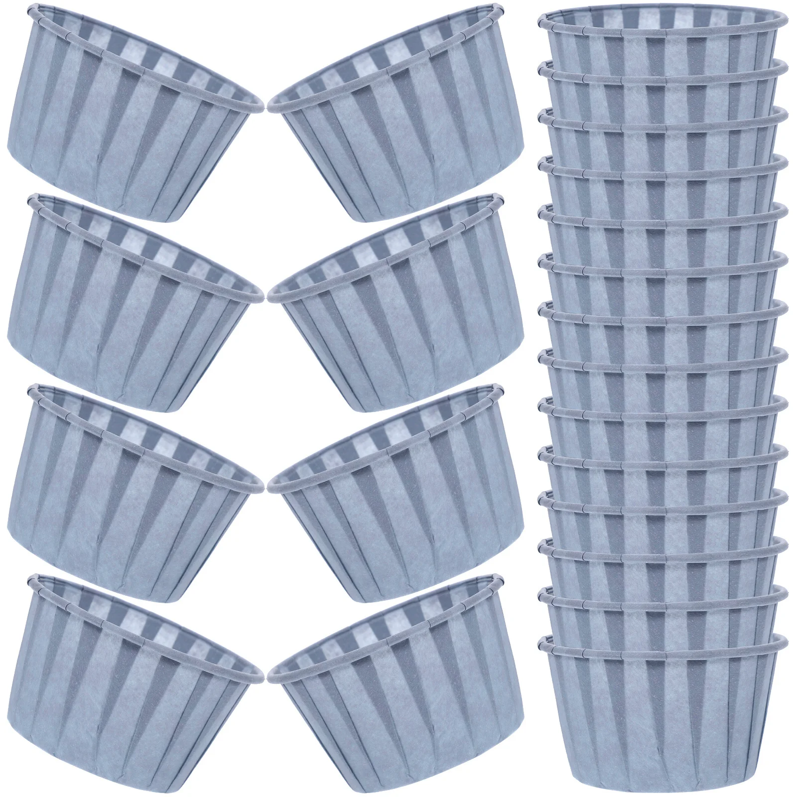 

100 Pcs High Temperature Resistant Cake Paper Cup Baking Cups for Oven Container Cases Cupcake