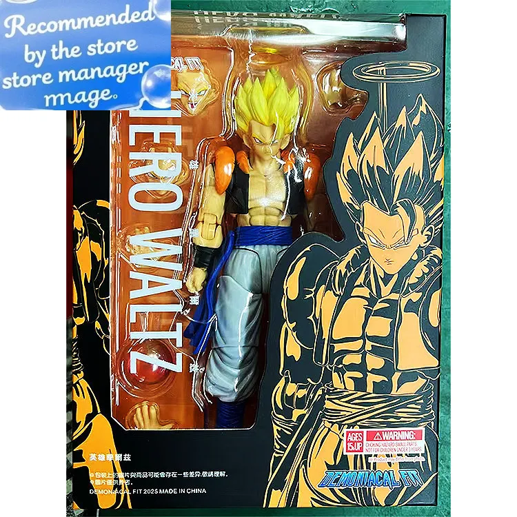 

Новая коллекционная фигурка Magikitsune Shf Combative Warrior Hero Waltz Dragon Ball Gogeta 3,0, необработанное тело, в наличии игрушка