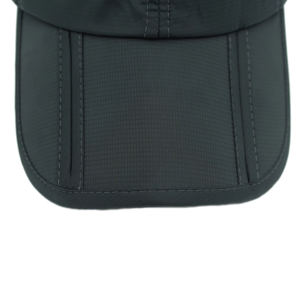 

Складная шляпа от солнца, быстросохнущая водонепроницаемая однотонная регулируемая бейсболка с защитой от ультрафиолета, удобная уличная рыбалка, пеший туризм, спорт