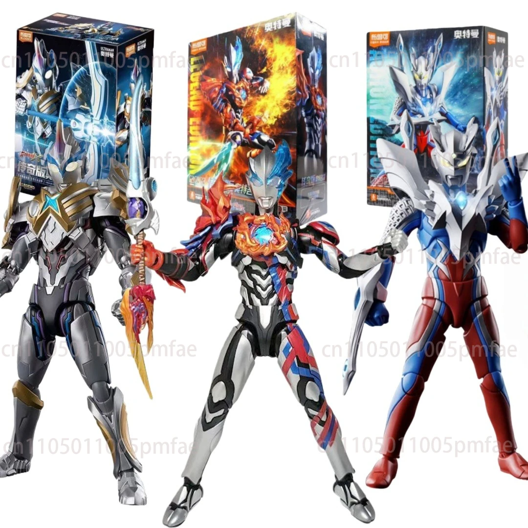 

Hot Sale Blokees Ultraman Legend Edition Exceed Ultraman Assembled Action Figure Model For Boys Collector Blind Box