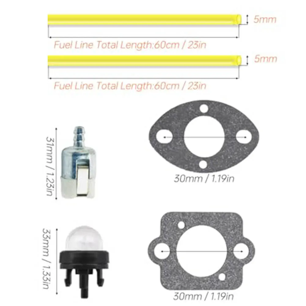 /WTEA-7A /Carburetor /Kit For For HS 243R 543RBK B40BT BCZ400 String Trimmer Lawn Mower Engine Fuel Replacement Part
