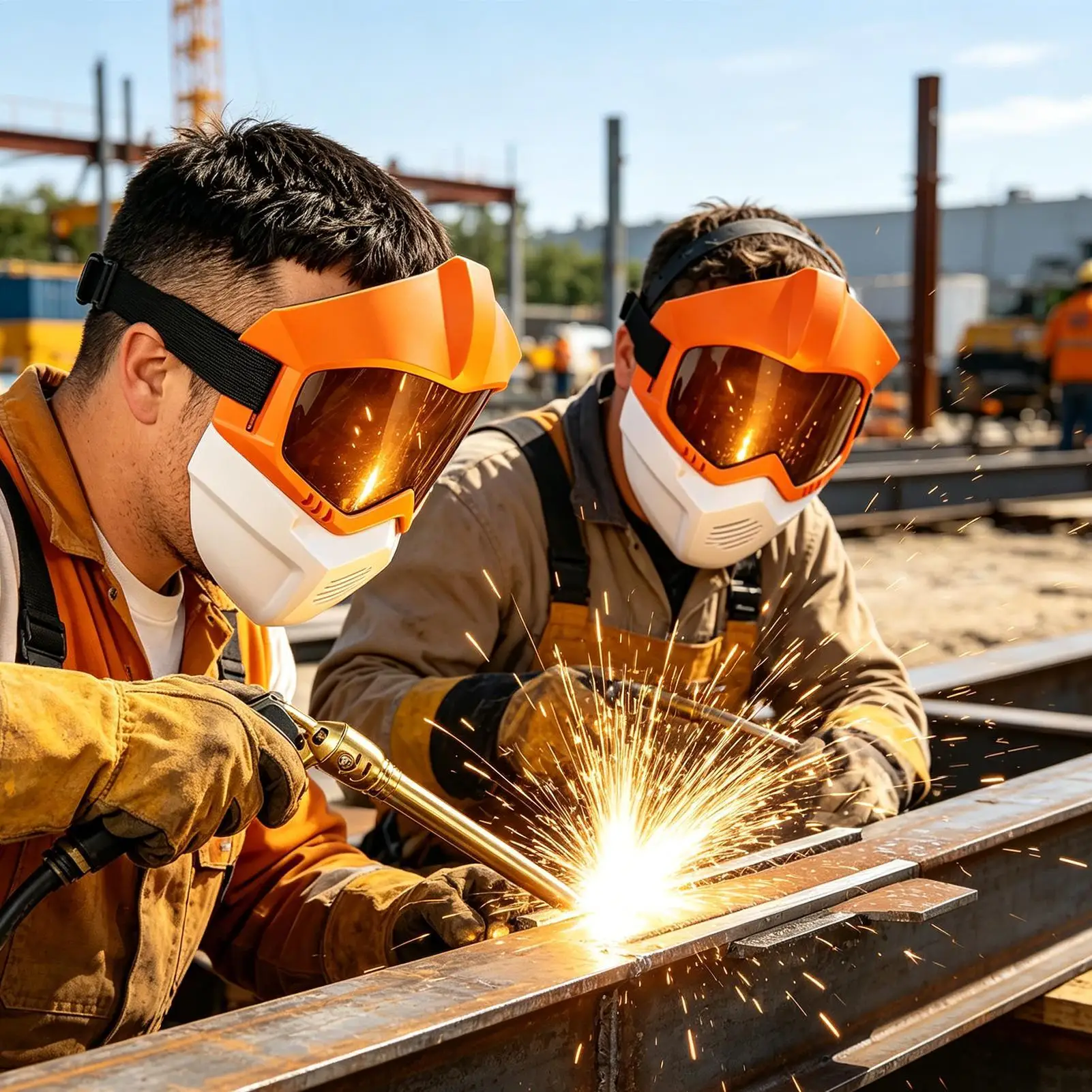 

Welding Face Shield Detachable Adjustable Eye Protection Auto Darkening Protective Face Shield For Automotive Construction Metal