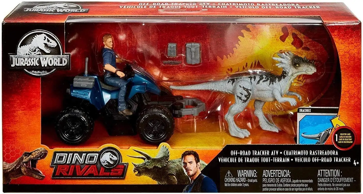 

JURASSIC WORLD DELUXE STORY PACK Внедорожный трекер ATV