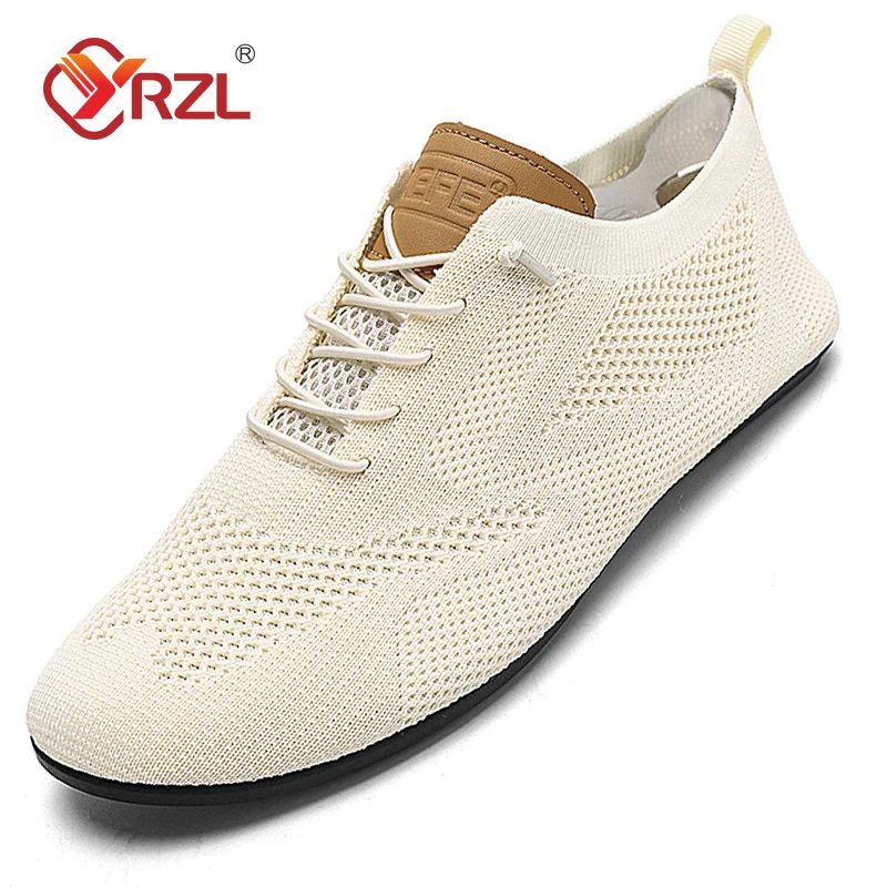 YRZL Freizeitschuhe für Herren, leichter Herrenschuh, hochwertige Outdoor-atmungsaktive Freizeitschuhe, weich, bequem, trendig, vielseitige Schuhe