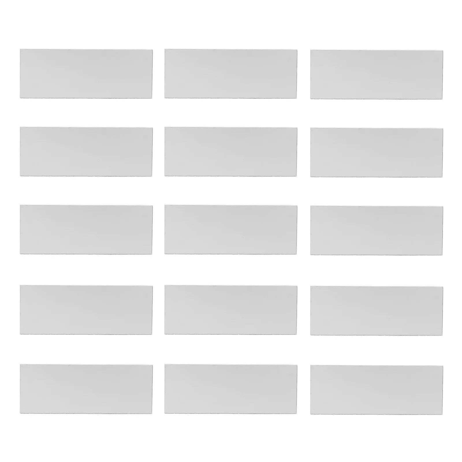 

10Pcs Rectangular Acrylic Mirror Tiles DIY Mirror Stripes for Interior Wall Decor Ceiling Home Decoration Scrapbooking