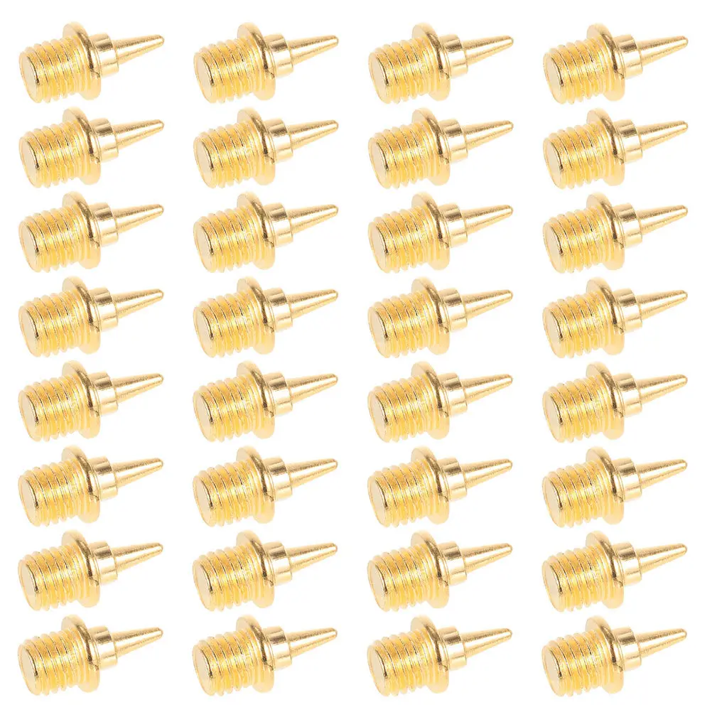 50Pcs Track Spikes for Athletes Lightweight Metal Spike Shoes Replacement for Sprinting Jumping Competitions