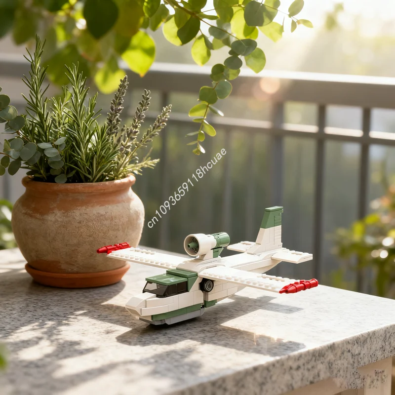 399 قطعة MOC أطلس سيكرافت ميناء نموذج اللبنات هدية الكريسماس العمارة فكرة إبداعية لعبة التعليم الطوب عيد ميلاد #1