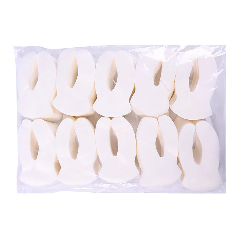 

1000pcs Pure Cotton Mask Diy Skin Care Moisturizing Disposable Eye Paper Sheet Small Portable Eye Mask For Routine