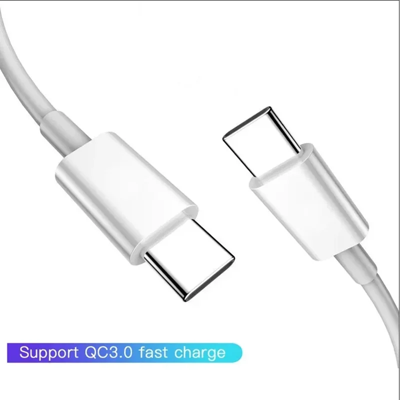 45W Type C To Type C Fast Charge Mobile Phone Charging Wire 0.3/0.5/1/2M PD 5A Usb Cable For Samsung Xiaomi Huawei iPhone Pro