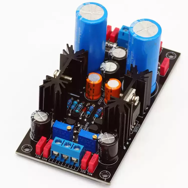 High voltage power amplifier power supply board