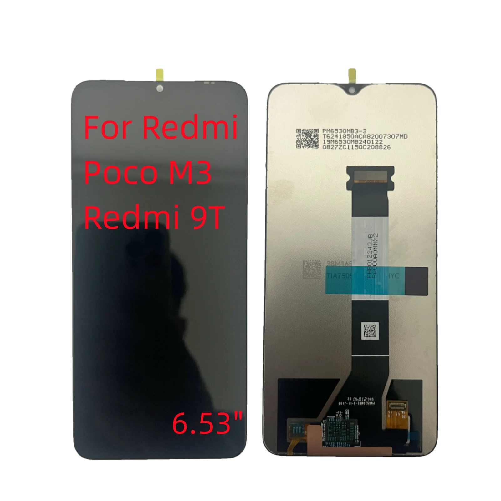 

For XIAOMI Poco M3 Display Redmi 9T LCD Touch Screen Digitizer For 6.53"Xiaomi POCO M3 LCD M2010J19C Replacement Parts