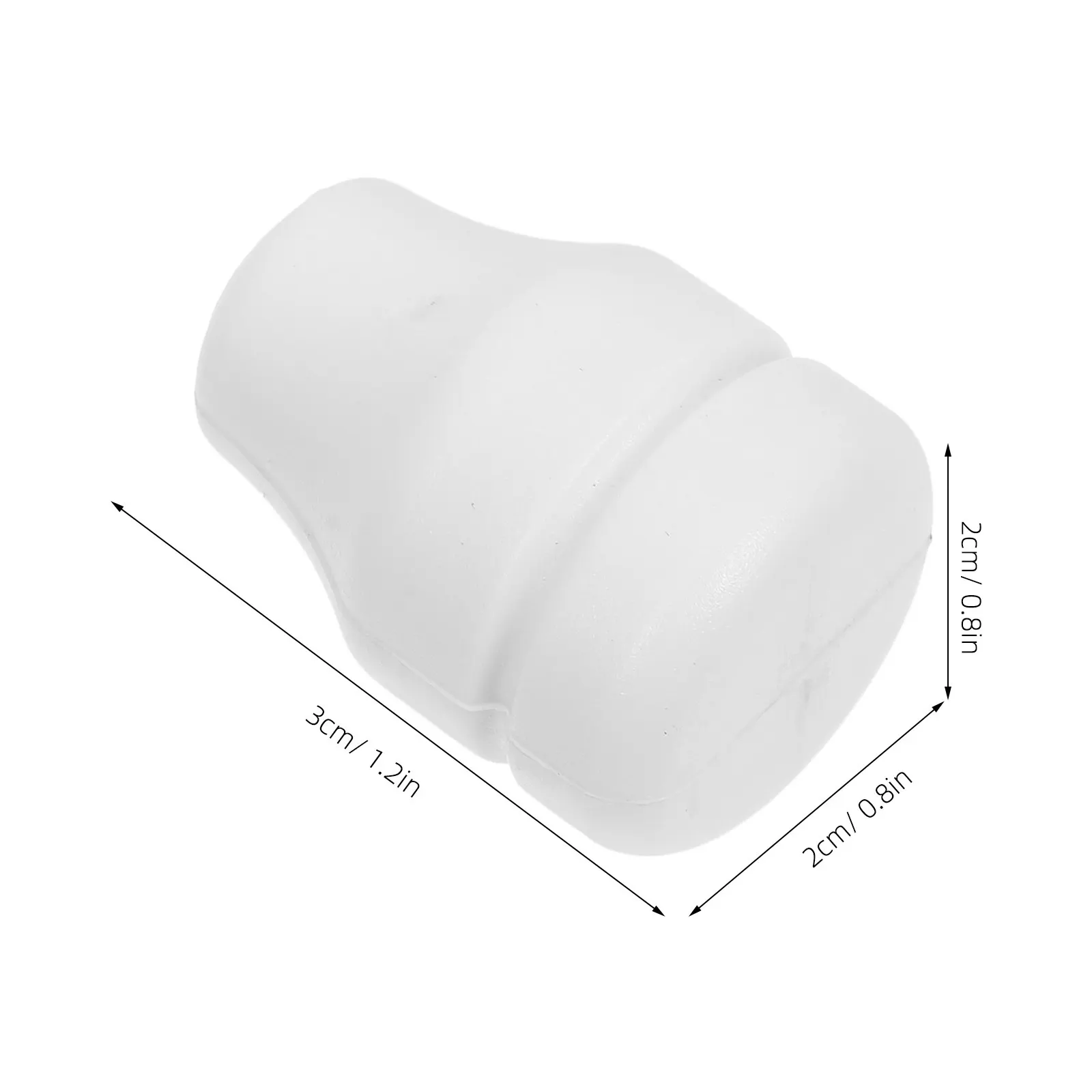 6Pcs Plastic Pull Cord Knobs Four-Hole Blinds Accessories Parts Replacement Blind Cord Pull Ends Window Treatment Tassels