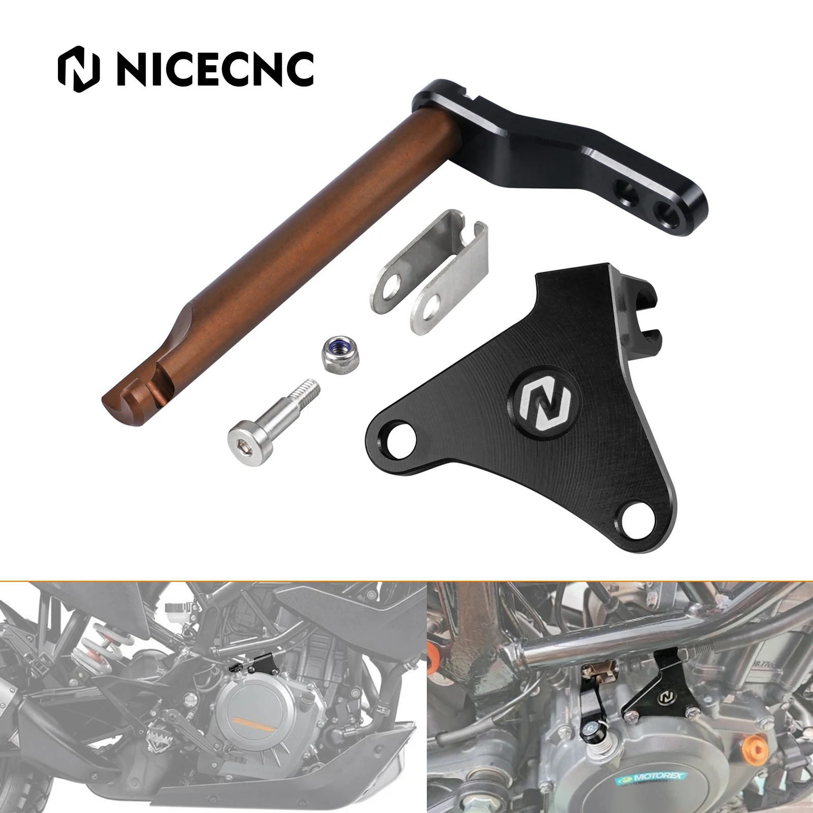 

For 2016-2023 KTM RC390 250 Duke 390 Duke Clutch Lever Extension Clutch Arm for KTM 390 Adventure 2020-2024 250 Adventure 20-23