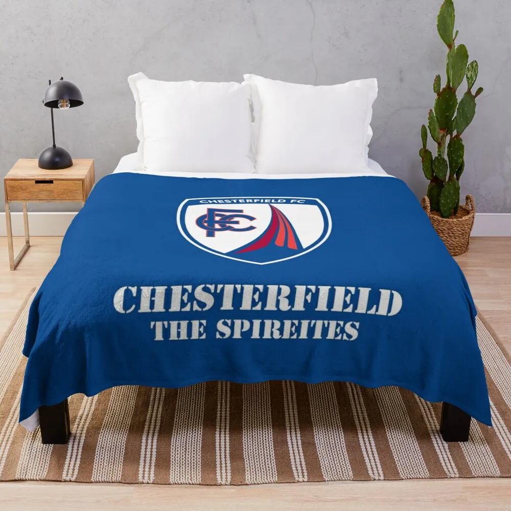 CHESTERFIELD FC Throw Blanket Polar Softest Beautifuls Sofa Quilt Blankets