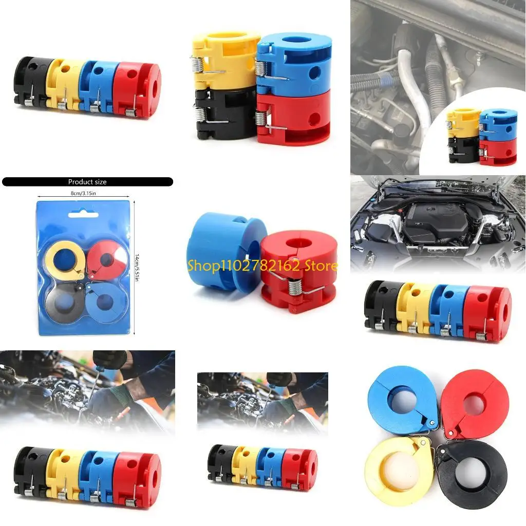 

547B 4pcs Automotive Air Conditioning Fuels Line Disconnect Tool Set for Car Repair