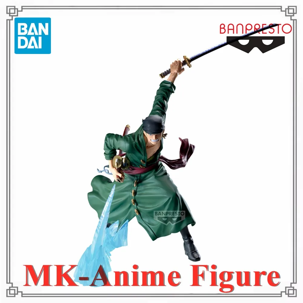 

Original BANDAI One Piece MAXIMATIC PLUS Sanji Roronoa Zoro Anime Figures Action Figure Model Ornament Gift