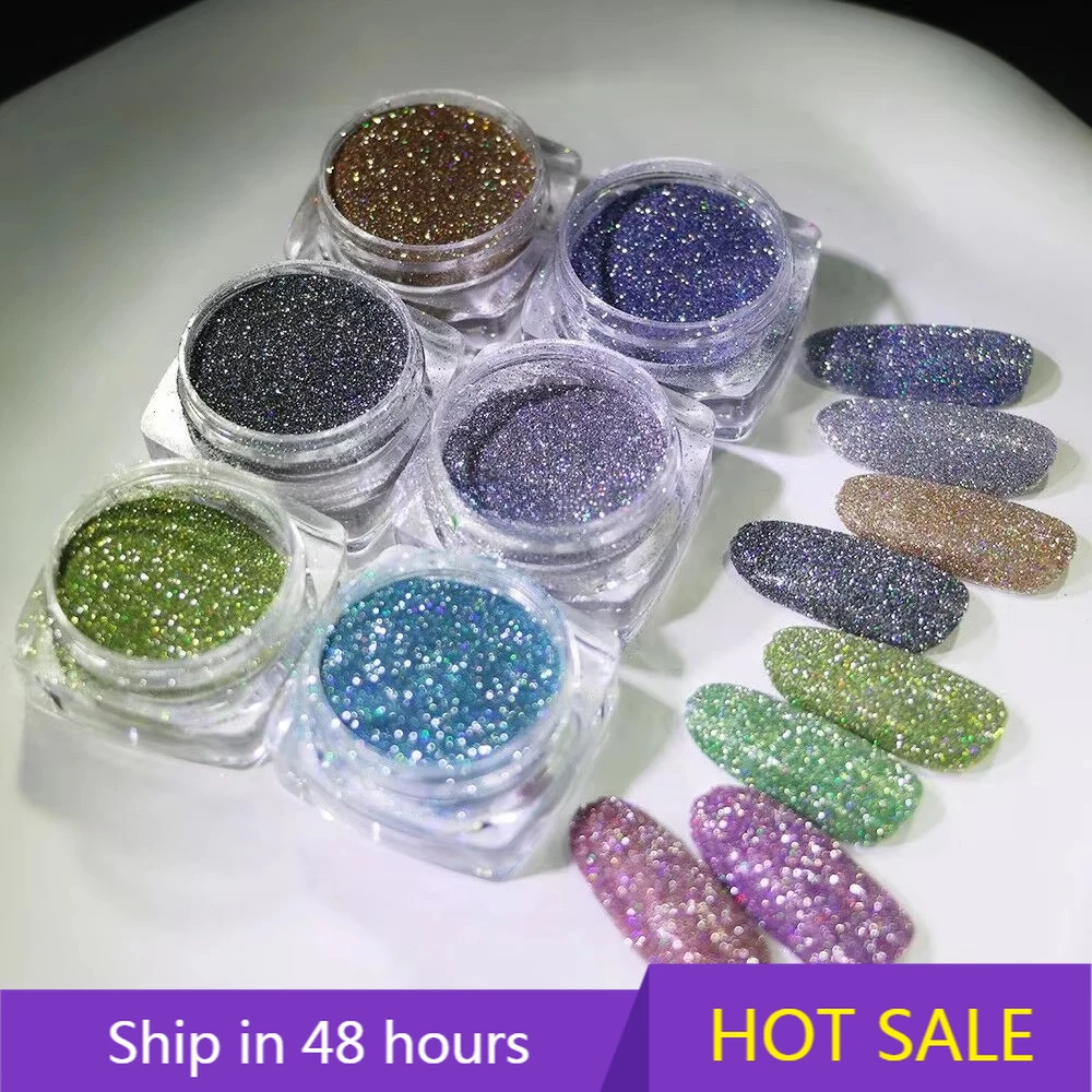 

YTYIN SheenBow Customized Label Nail Beauty Supply Wholesale Glitter Powder for Nail Art Nail Polish