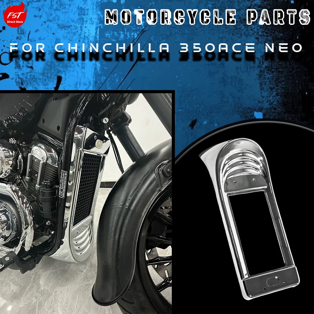 

Chrome Wind Deflector, Modified Full Fairing for Chinchilla 350 ACE NEO Motorcycle Exterior Parts
