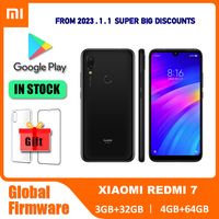 Cheapest Original Xiaomi Redmi 6A / 7 Mobile Phones 4GB 64GB Global Version Google Play Android Cell Phone Fingerprint Free Gift