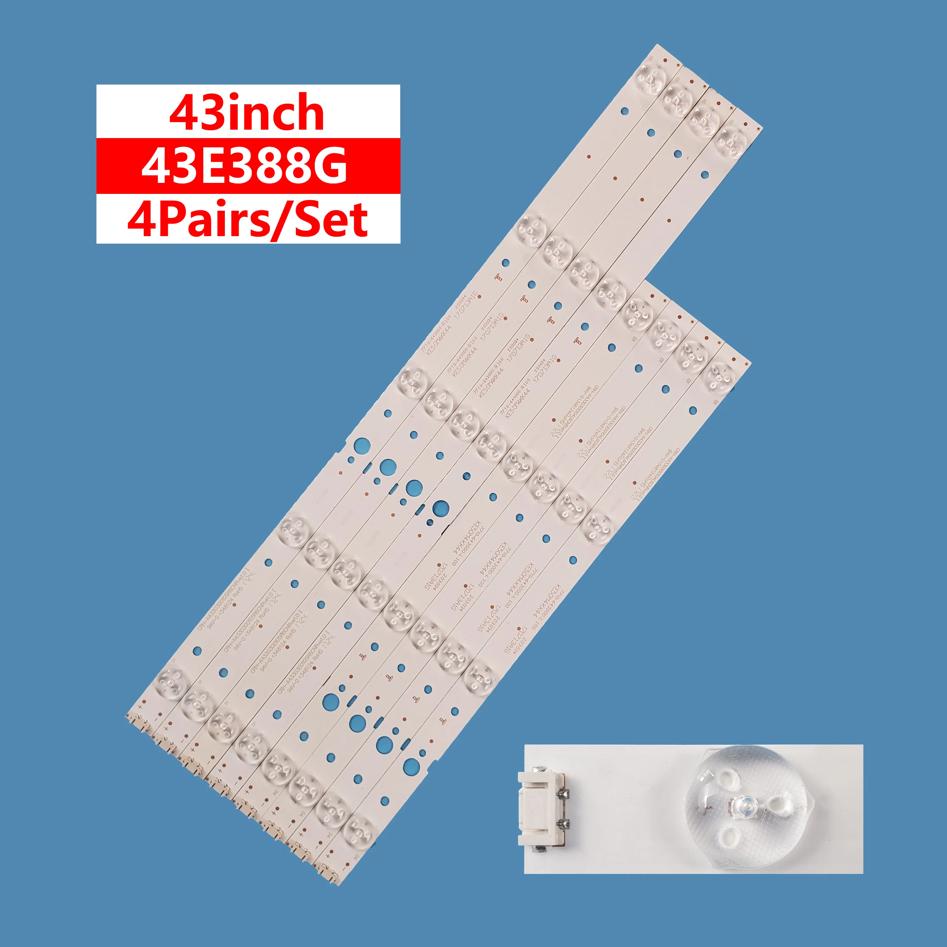 LED Backlight Strip 4/5 lamp for LG 43