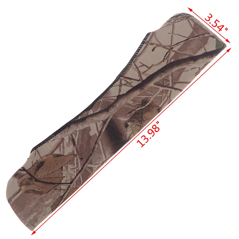 1Pcs 35x6cm Neoprene Rifle Scope Cover Telescope Protector Case Bag Camouflage Hunting Accessories color random anti dust