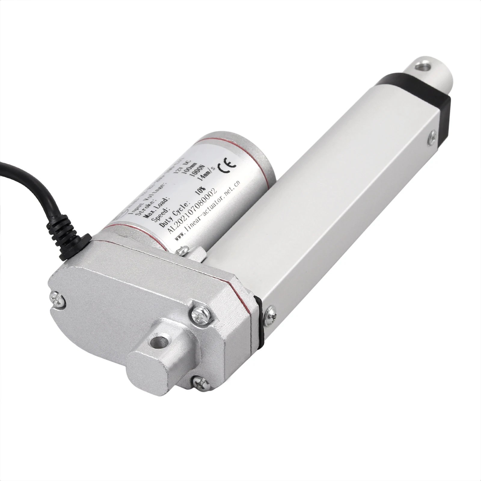 1000N 750N DC 12V Linear Actuator 50mm 100mm 150mm 250mm 300mm 350mm 400mm Stroke Linear Drive Electric Motor Linear Actuator