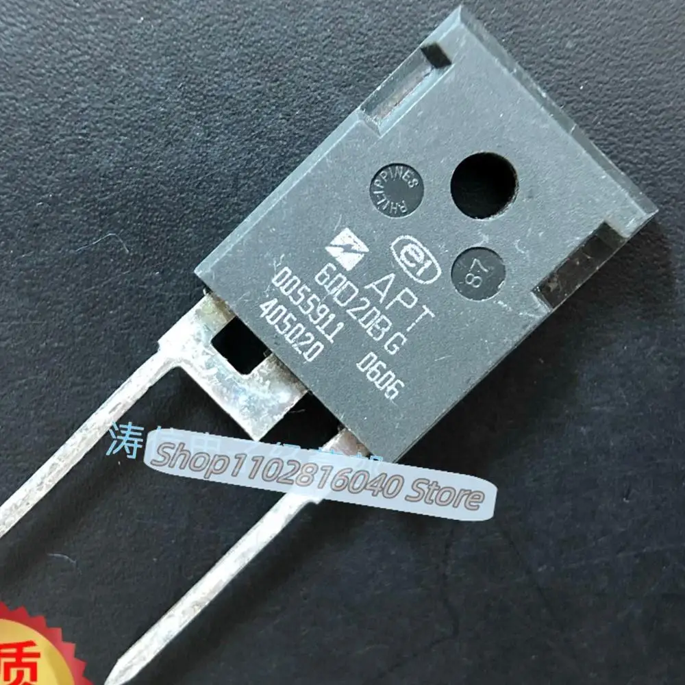 10PCS/Lot APT60D20B APT60D20BG  TO-247  60A 200V In Stock Fast Shipping