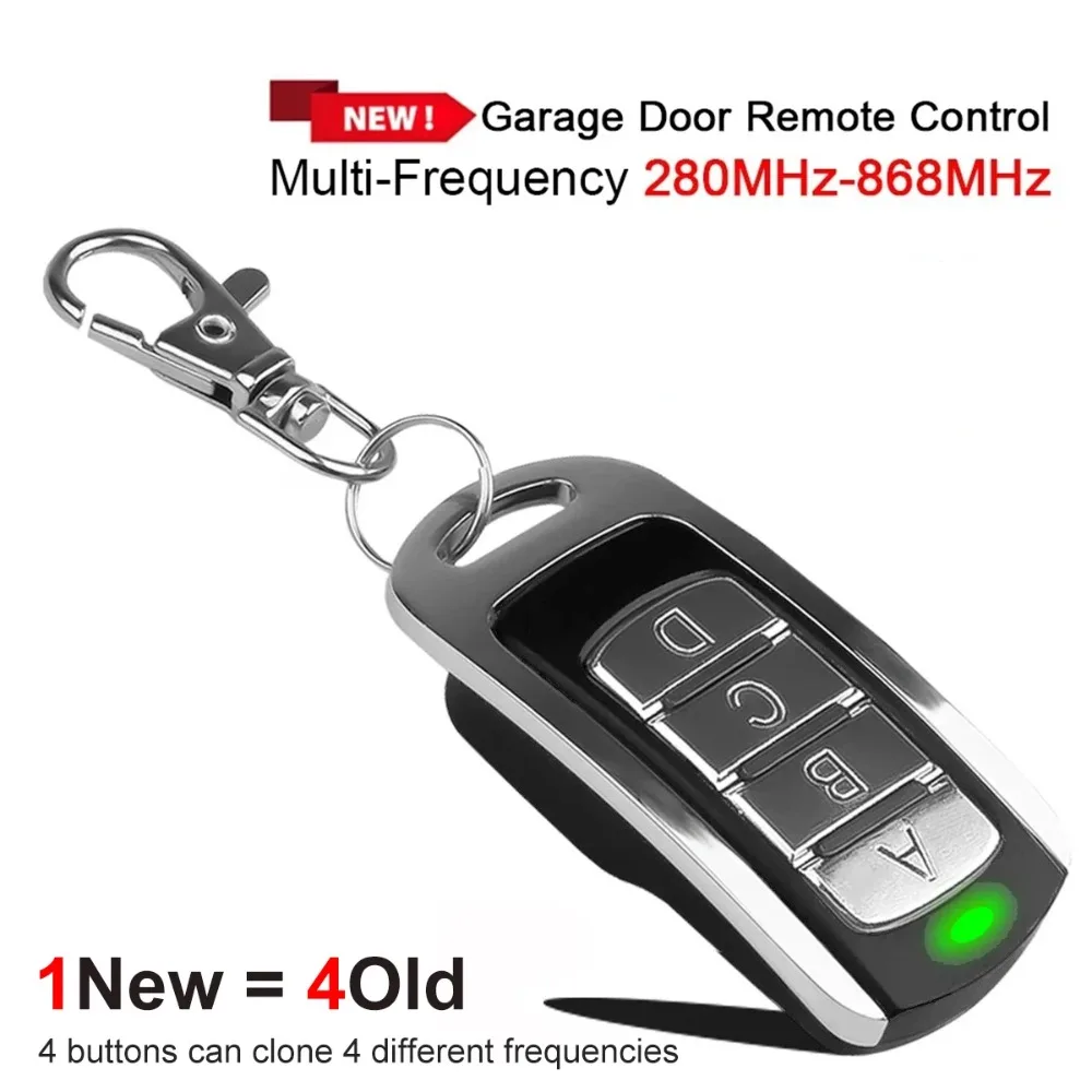 Clone 4 In 1 Garage Gate Remote Transmitter Multi Frequency 287 868MHz 433 92mhz 434 42mhz 868 35mhz Control Key Fob