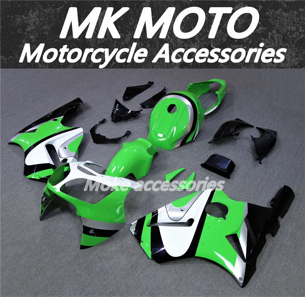 

Motorcycle Fairings Kit Fit For Zx-12r 2000-2001 Bodywork Set Ninja Green Black White New