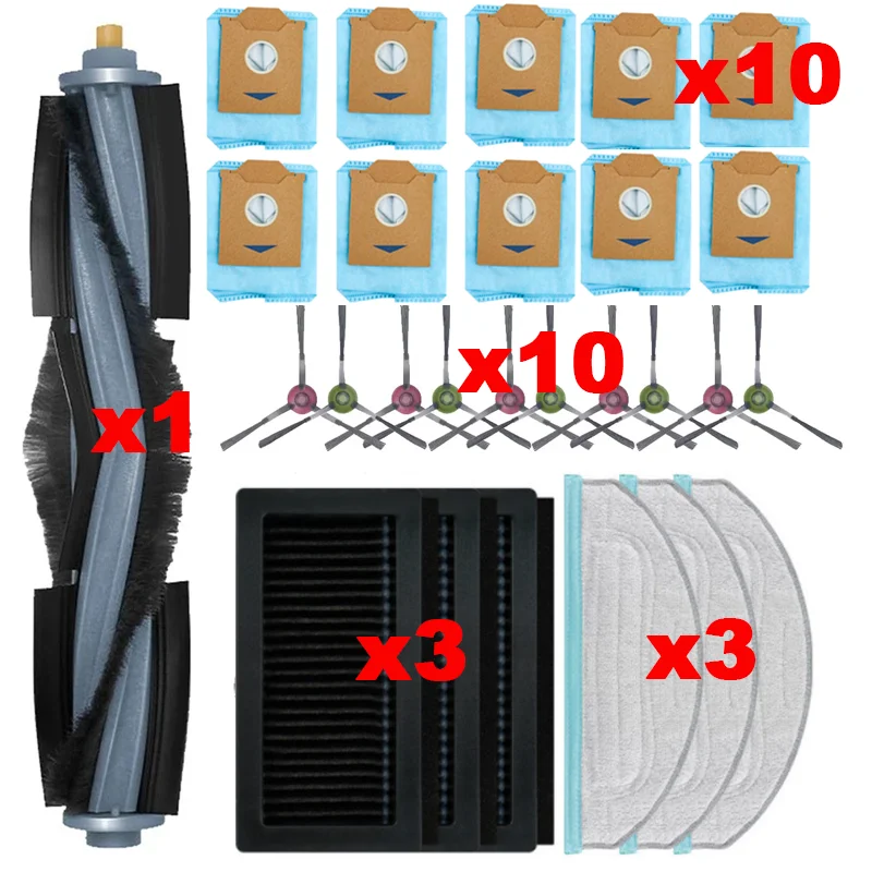 

Запчасти для пылесоса Yeedi CC, основная боковая щетка, HEPA фильтр, крышка щетки, аксессуары, запасные части