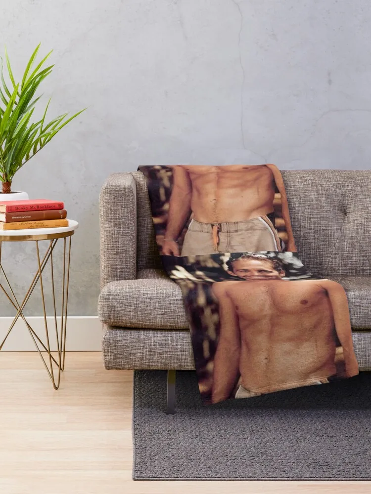 Paul Walker shirtless Throw Blanket Polar christmas gifts Baby Blankets