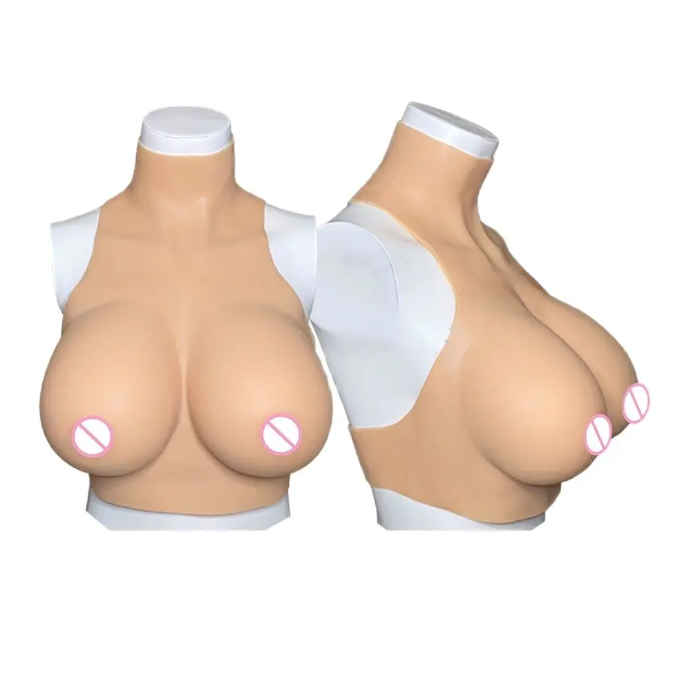 

Huge Fake Boobs Bodysuit Silicone Breasts Forms Plate Tetas For Crossdresser Dragqueen Shemale Trandsgender Travesti