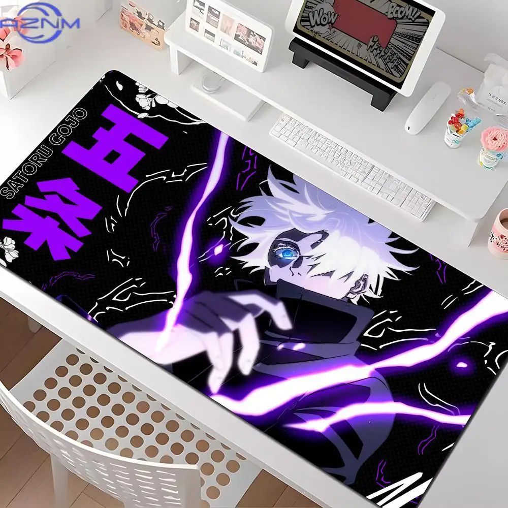 Jujutsu Kaisen Anime Mouse Pad Multiple Sizes Large Square Computer Office Game Table Mats Rubber Anti-slip Mousepads