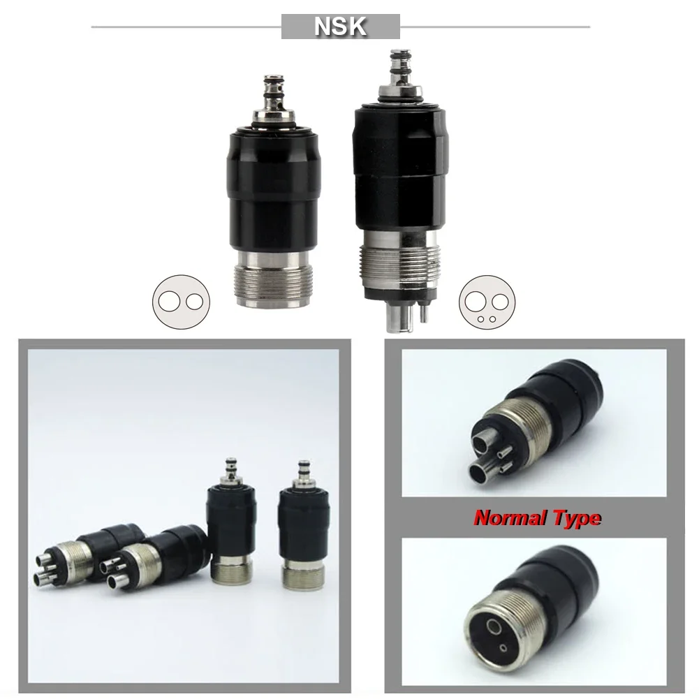 Top Grade Dental Handpiece Quick Coupling Fiber Optic LED Coupler Adaptor High Speed SIRONA SinoL 2/4/6 Holes Repair Spare Parts