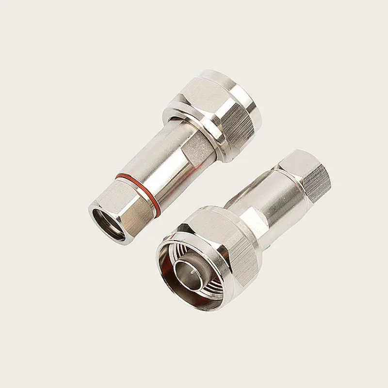 5pcs/lot  L16 N Male plug 1/4 super flexible feeder connector for 50-6 cable RF coaxia Adapter