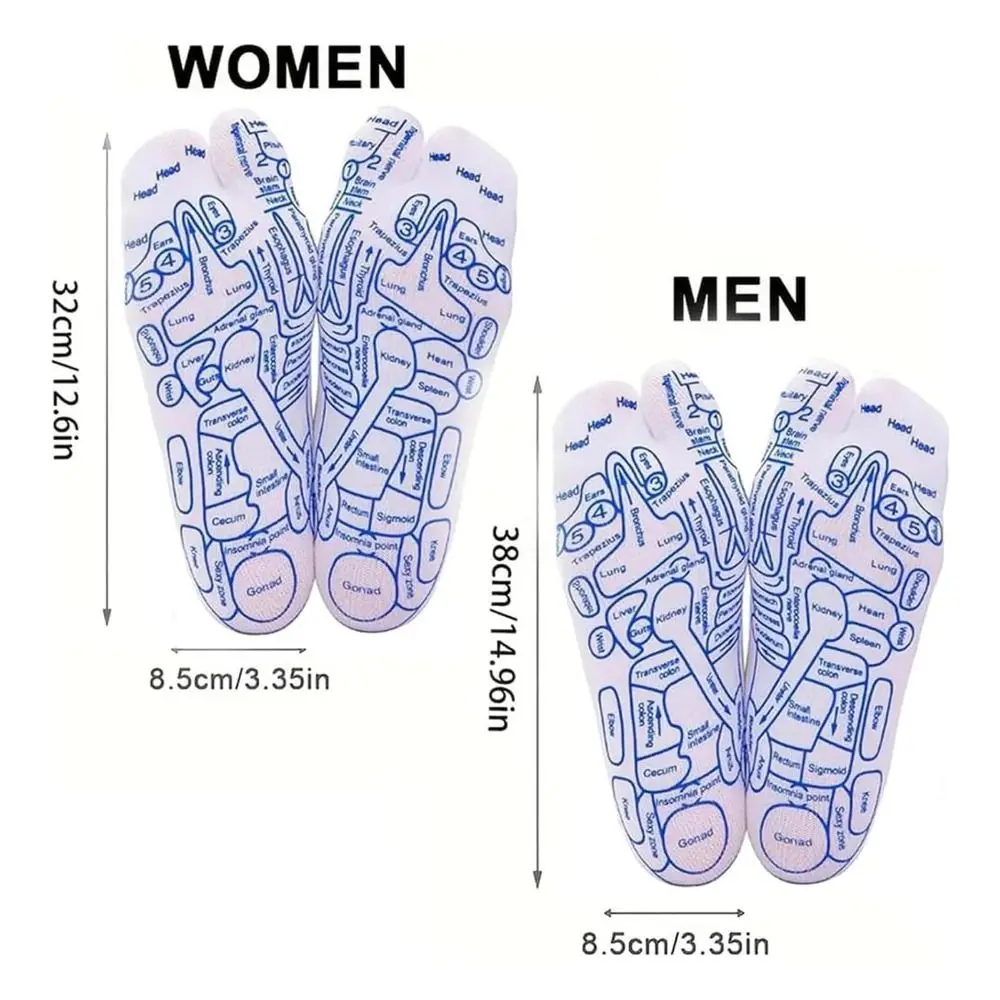 Relieve Tired Feet Reflexology Socks Foot Pain Relief Reusable Foot Massage Socks Massage Stick with Massage Tool