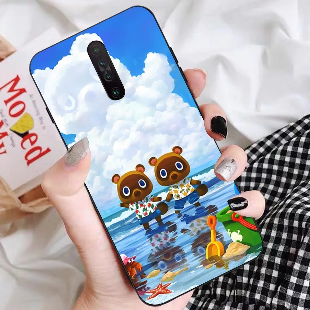 Animal C-Crossing Phone Case For Redmi 5 6 7 8 9 10 plus pro 6 7 8 9 A GO K20 K30 K40 pro plus F3 Fundas