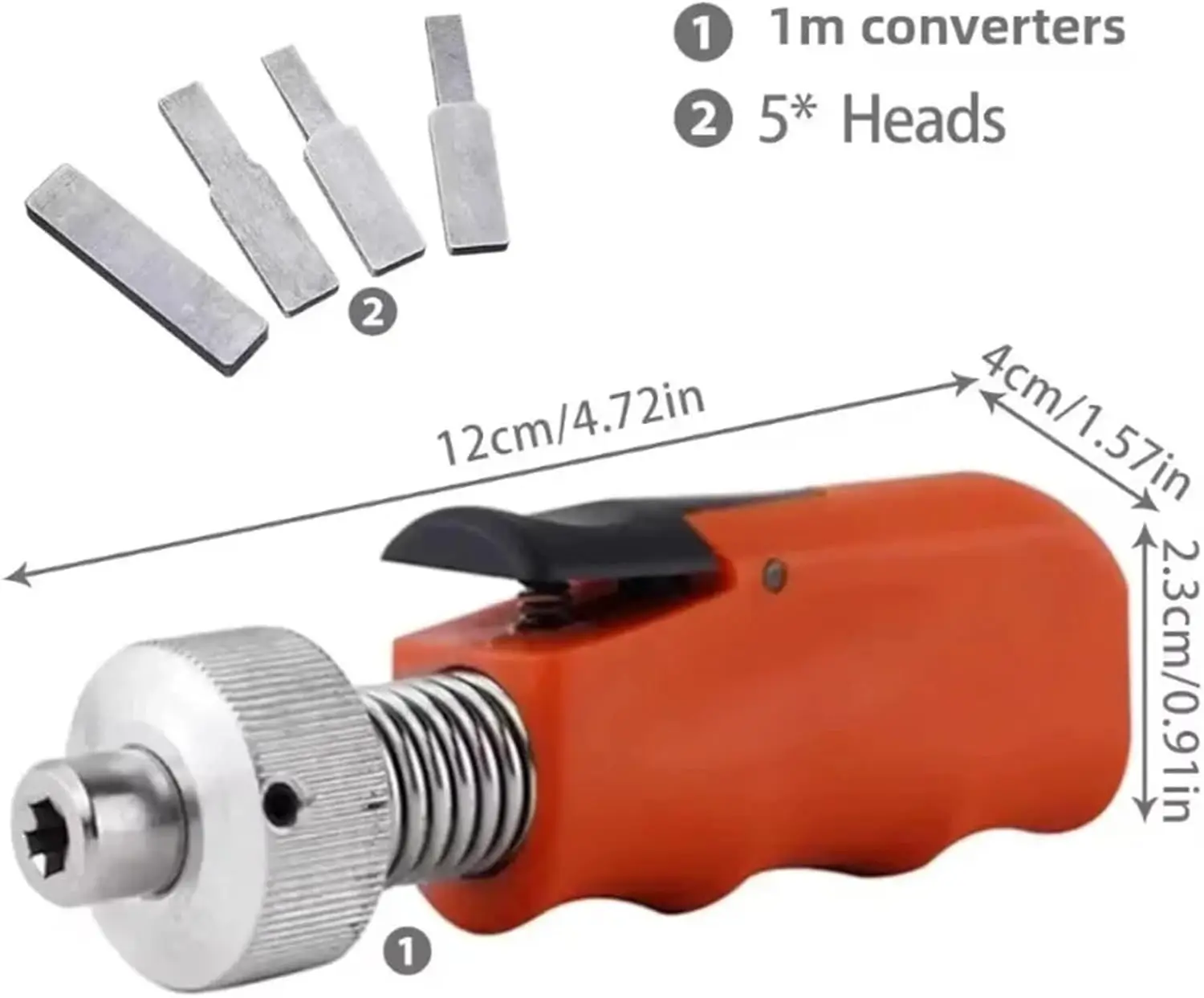 GOSO Professional Lock Plug Spinner Quick Gun Turning Tool for Door Locks Replacement High Quality Civil Locksmith Tool