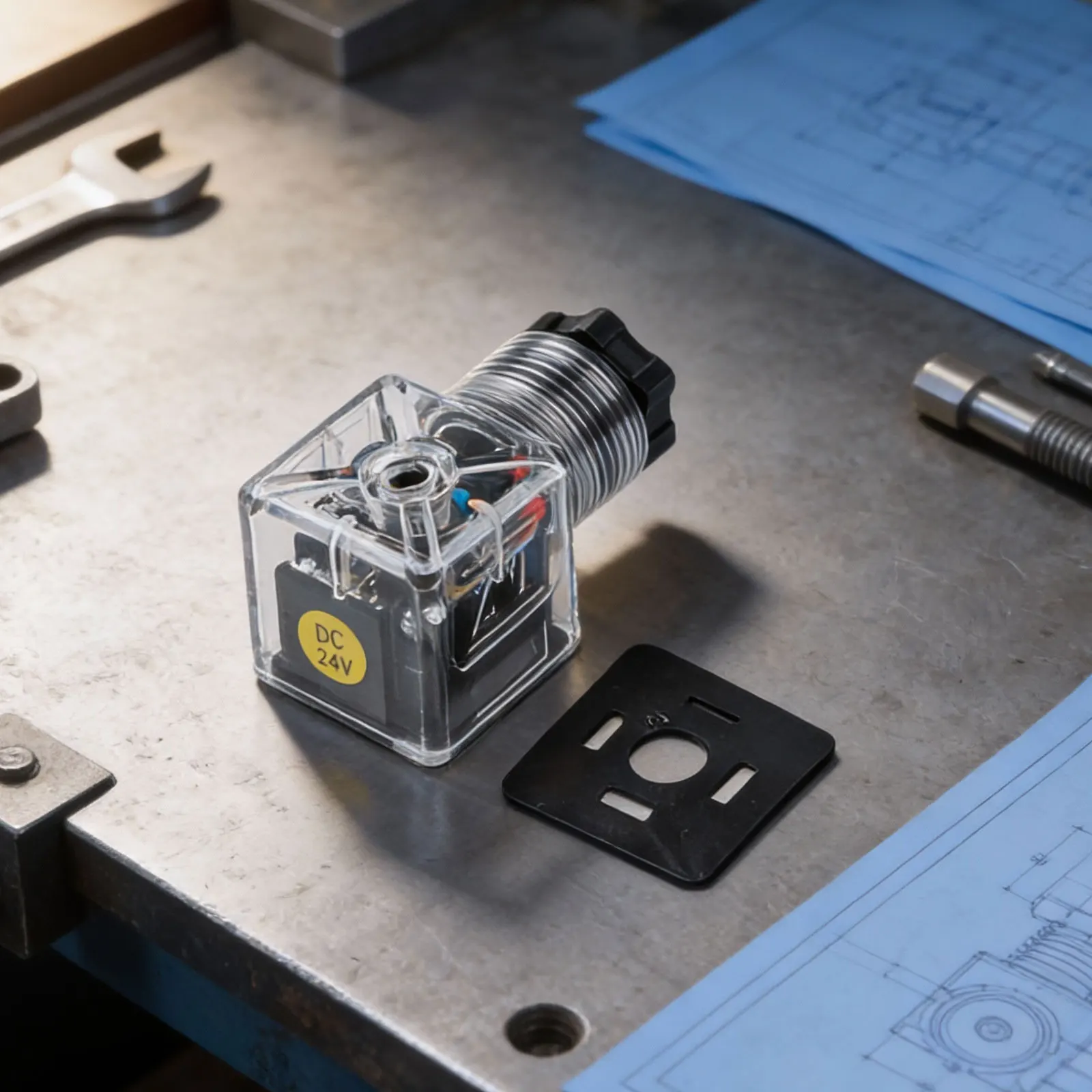 

Электромагнитная катушка для гидравлических систем, для ремонта оборудования, пластиковая, металлическая, пылезащищенная конструкция