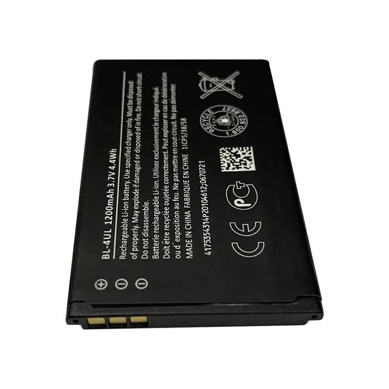 1200mAh BL 4UL BL-4UL Battery For Nokia Lumia 225 330 RM-1172 RM-1011 RM-1126 BATTERY BL4UL