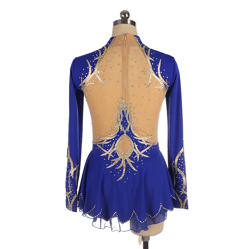 Nasinaya Figure Skating Dress Customized Competition Ice Skating Skirt for Girl Women Kids Performance Nobility