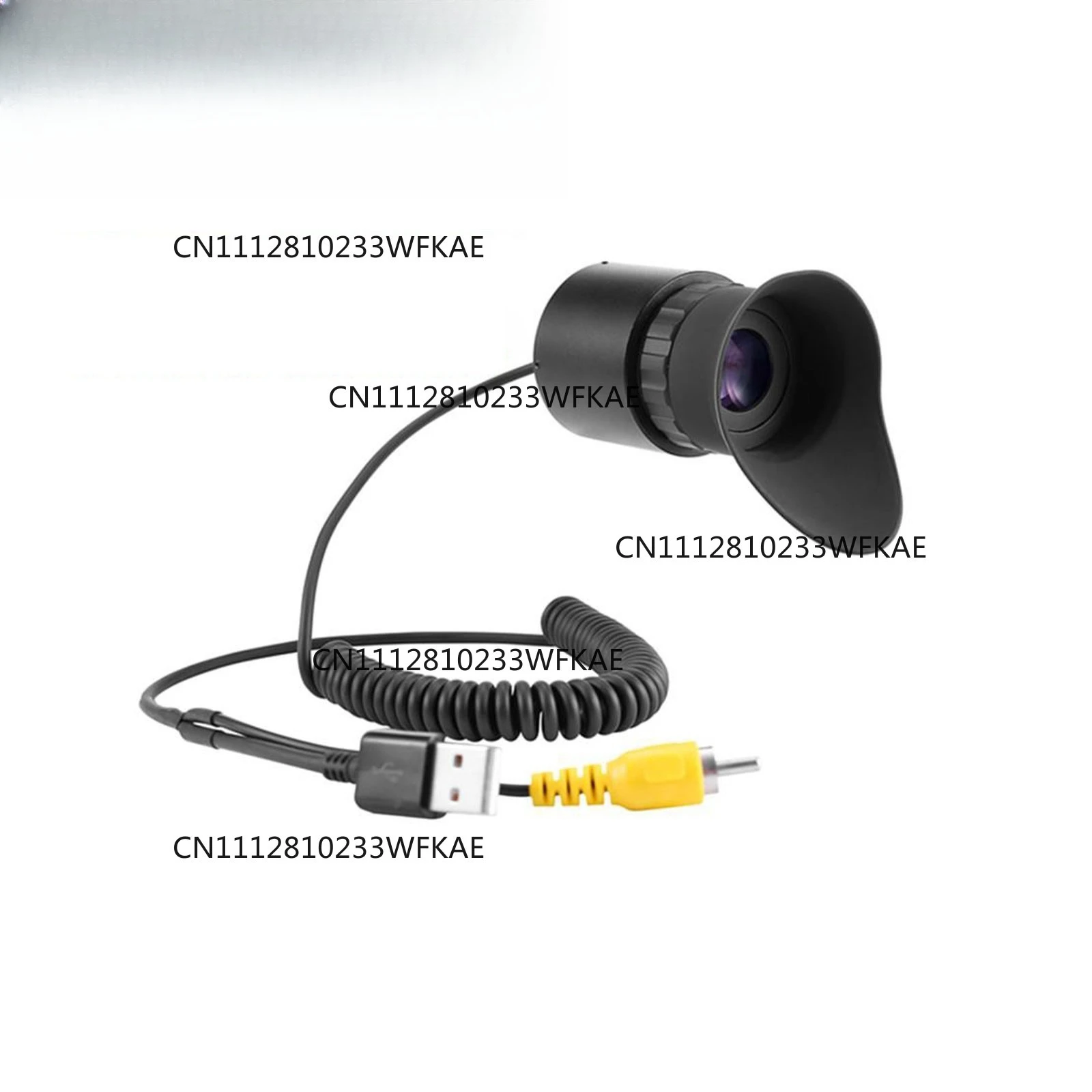 For V760A-5/V760C-5 NEW Portable Wearable Head Mounted Display 1024x768 HD Display with 38mm Eyepiece for Security Monitors
