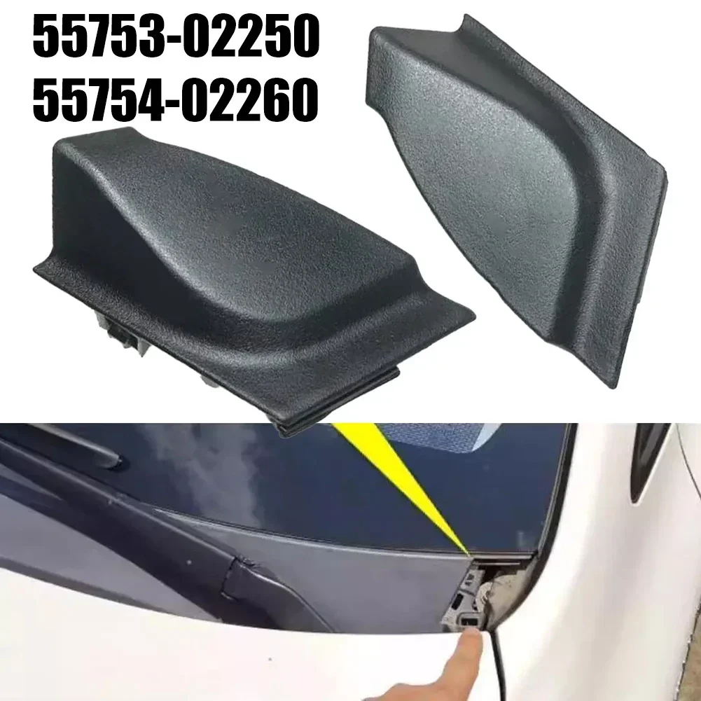 2Pcs Car Front Windshield Side Spoiler Cover Cap For Toyota For Corolla 2020-2024 55753-02250 55754-02260 Windshield Parts