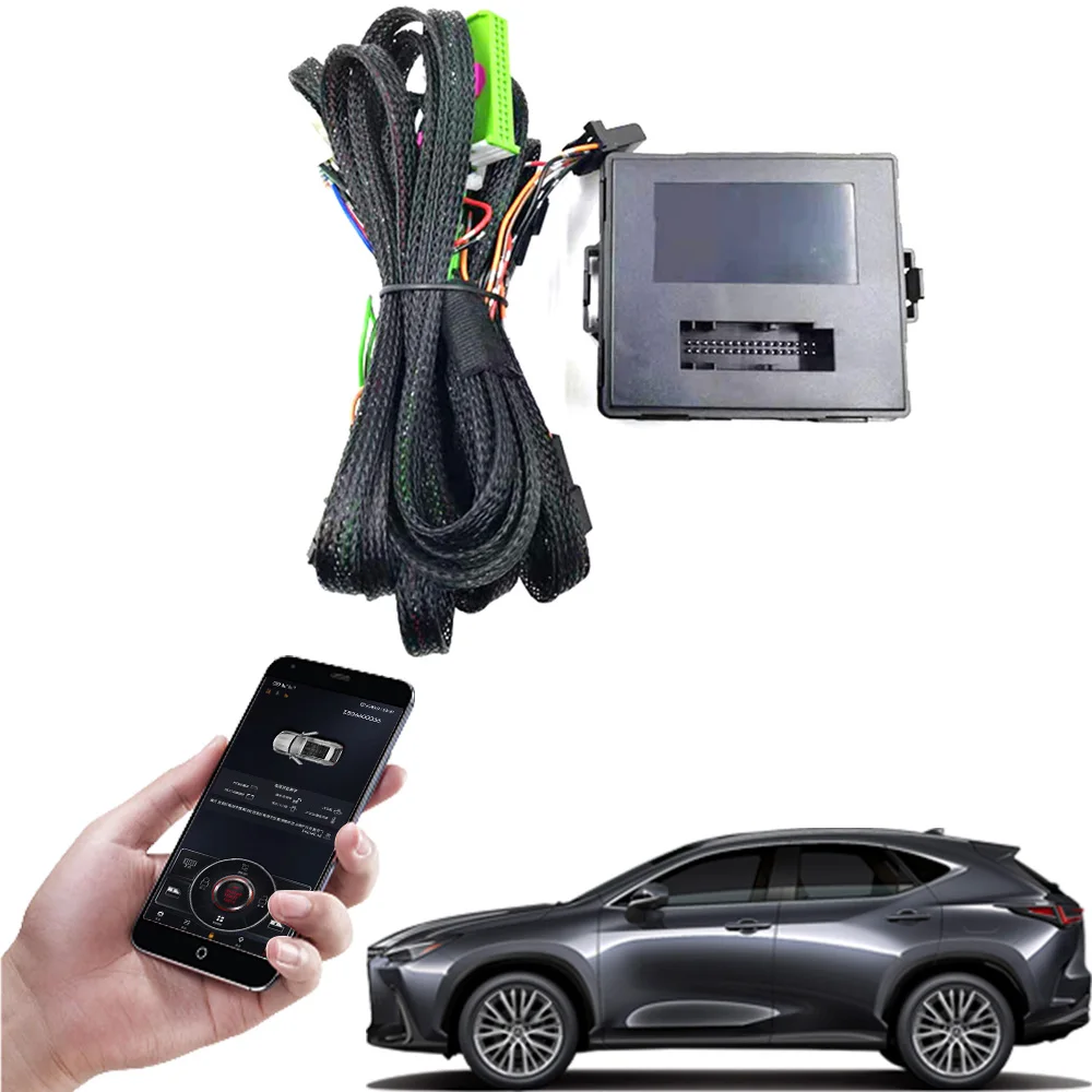 For Toyota LEXUS RX NX LS ES CT Update Engine Remote Start Stop Mobile Phone  APP Control System Air Conditioner Pre Warm Cool