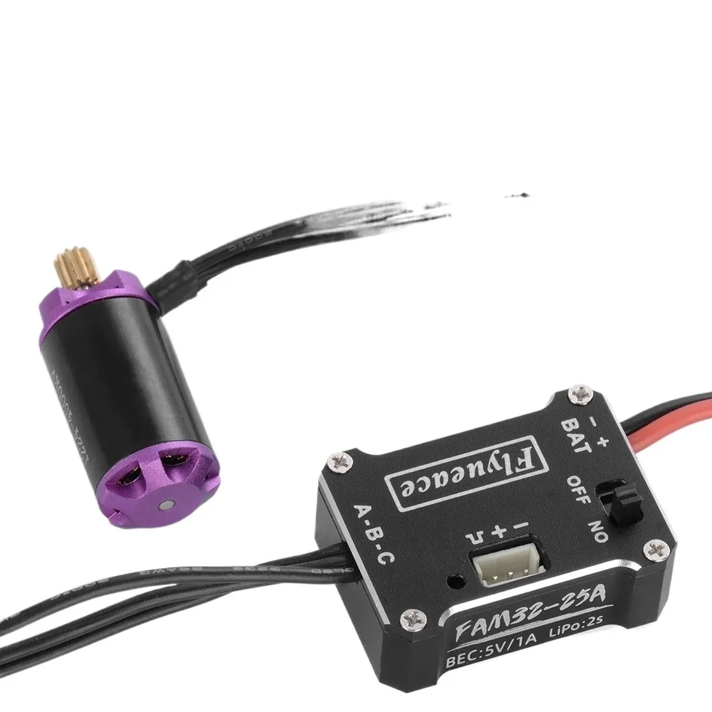 AvaCore25A FAM32-25 ESC 1224-4500KV External Rotor Brushless Motor For SCX24 FMS Camel Cup Series RC Car